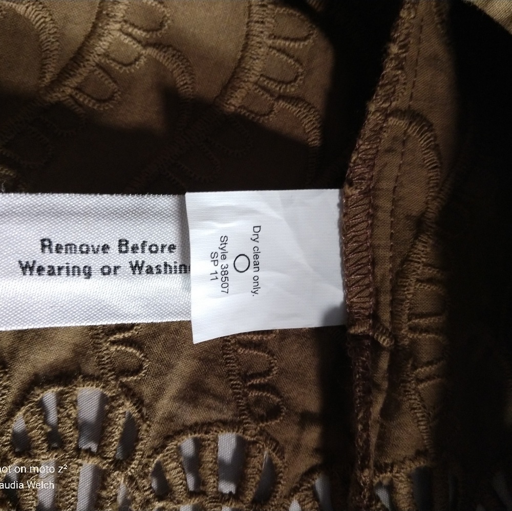 JCrew Olive Green blouse - Picture 5 of 7